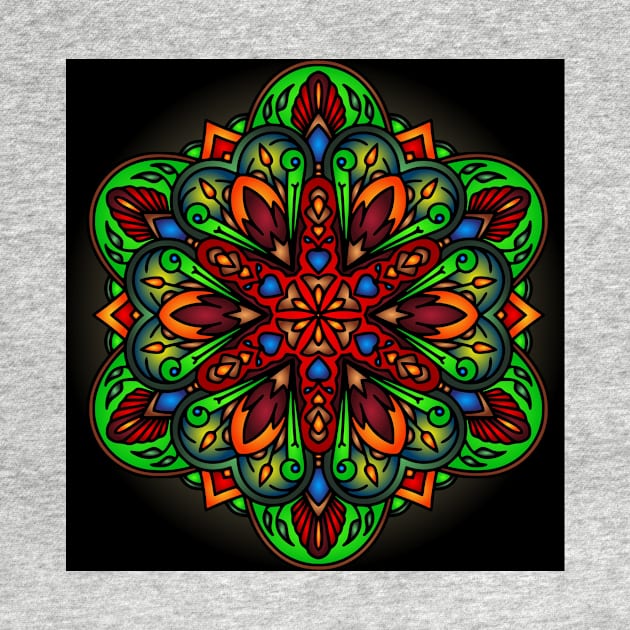 Pattern Mandalas 238 (Style:5) by luminousstore